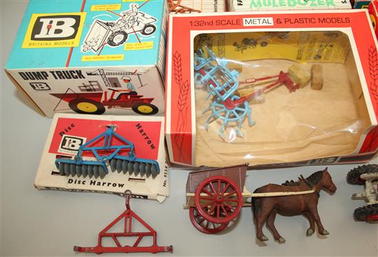 Various Britains farm models,